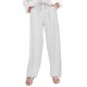 White Linen Loose Casual Pants