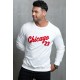 Letter Print Crew Neck Men's Pullover Sweatshirt