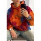 Tie-dye Pullover Mens Hoodie