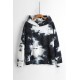 Tie-dyed Kangaroo Pocket Loose Men's Hoodie