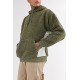 Men Plush To-tone Pullover Hoodie