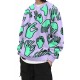 Gesture Print Sherpa Pullover Men Hoodie