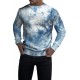 LOS ANGELES Tie-dye Pullover Men Sweatshirt