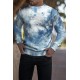 LOS ANGELES Tie-dye Pullover Men Sweatshirt