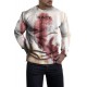 HONEY Tie-dye Round Neck Men Sweatshirt