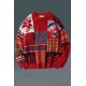 Red Graphic Letter Christmas Knitted Men's Pullover Sweater