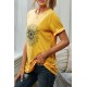 Yellow Sunflower Base T-shirt